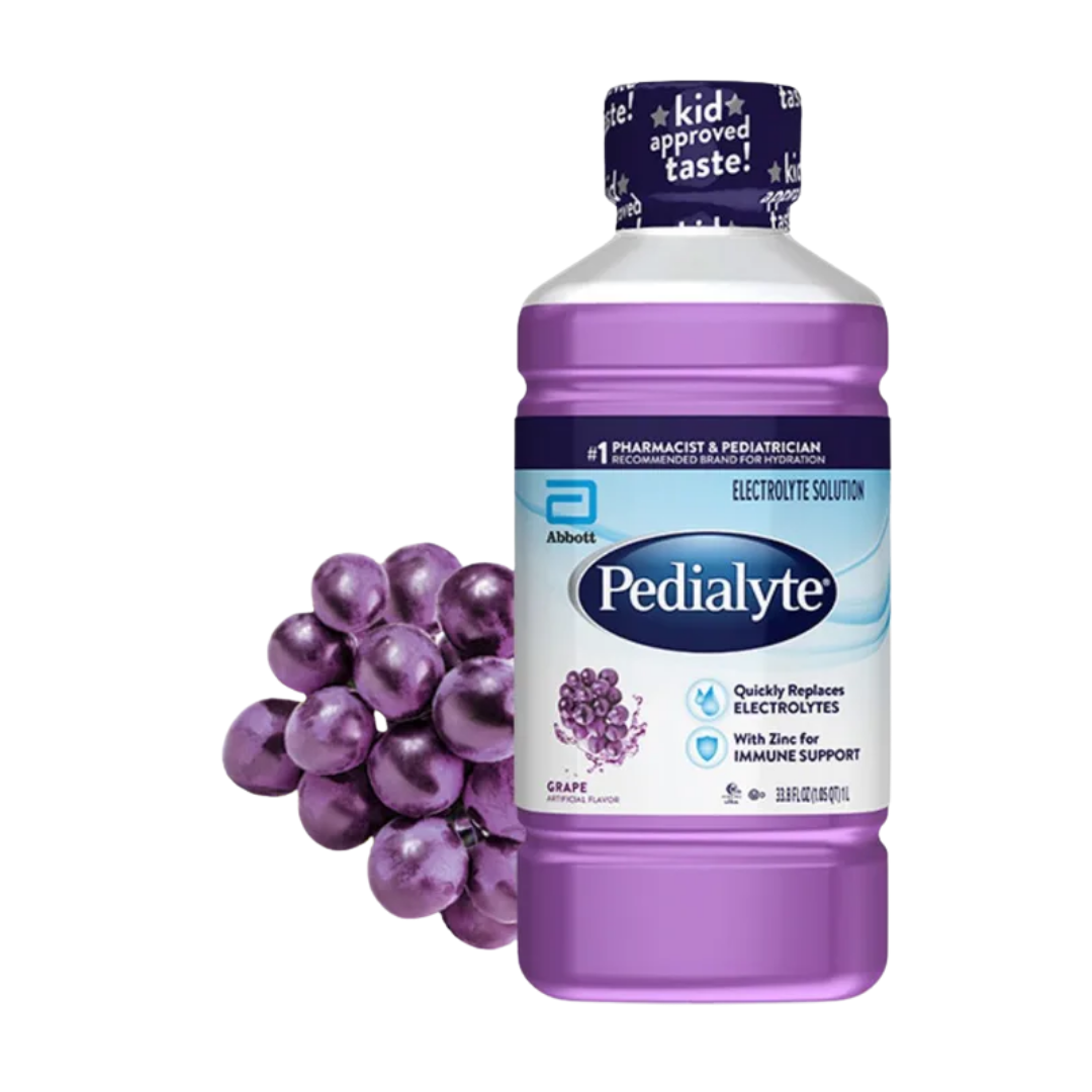Pedialyte Grape Electrolyte Solution (32oz) DestGlow