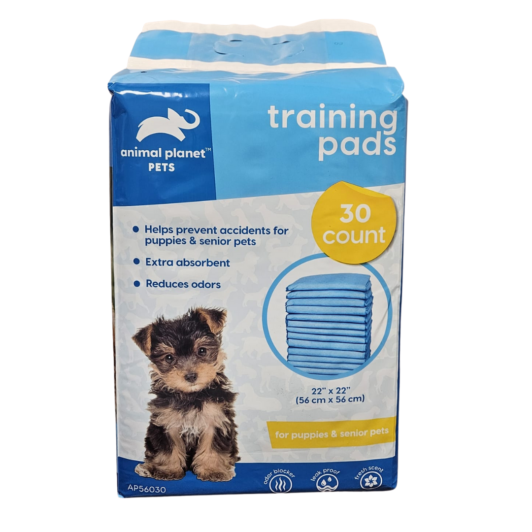 Animal Planet Pets Puppy Training Pads 22x22 (30 count) DestGlow