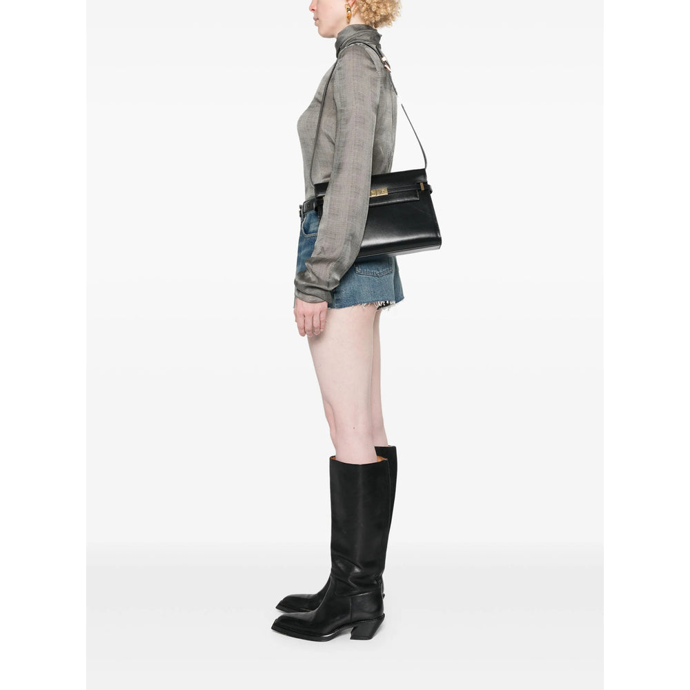 Saint Laurent Black Shoulder Bags Women by Luosophy