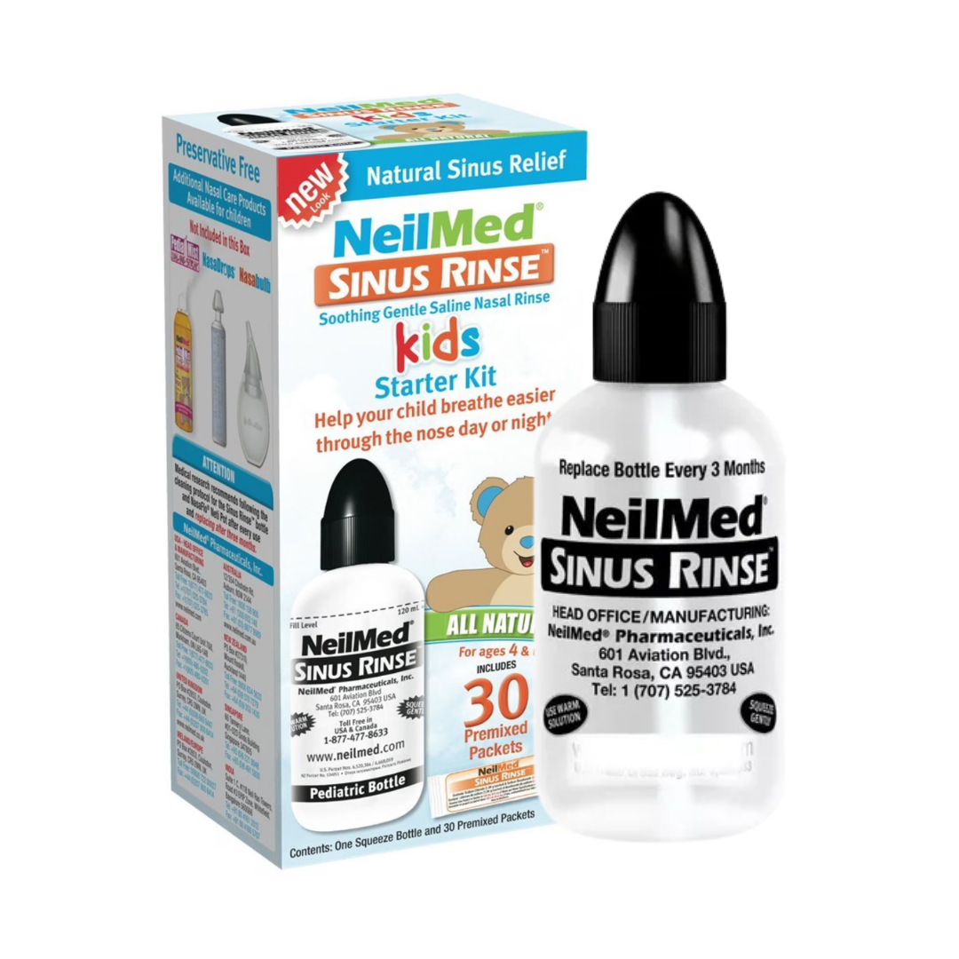NeilMed Sinus Rinse Kids Pediatric Starter Kit (30 Packets) DestGlow