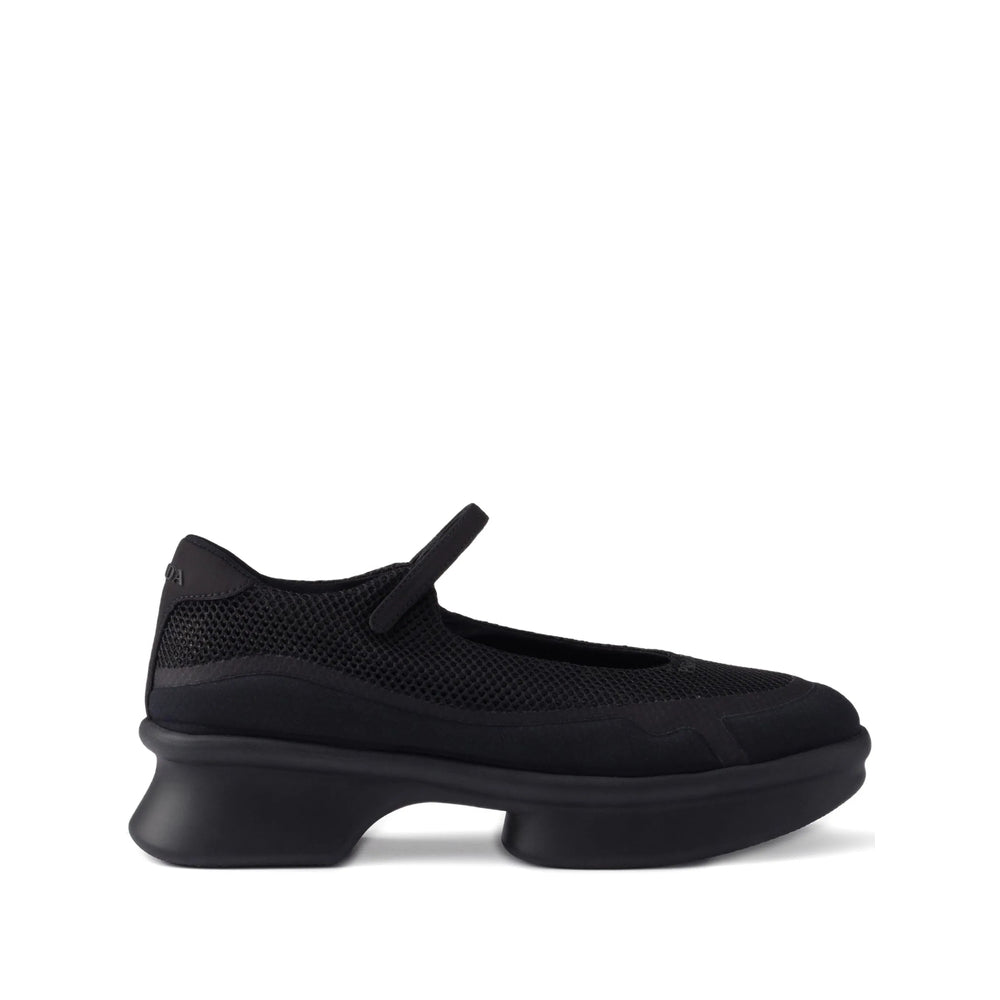 Prada Black Ballet Flats Women by Luosophy