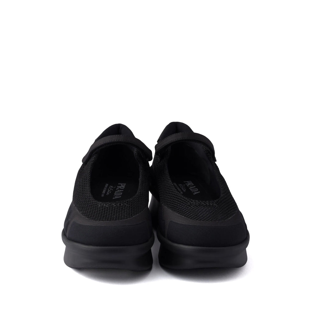 Prada Black Ballet Flats Women by Luosophy