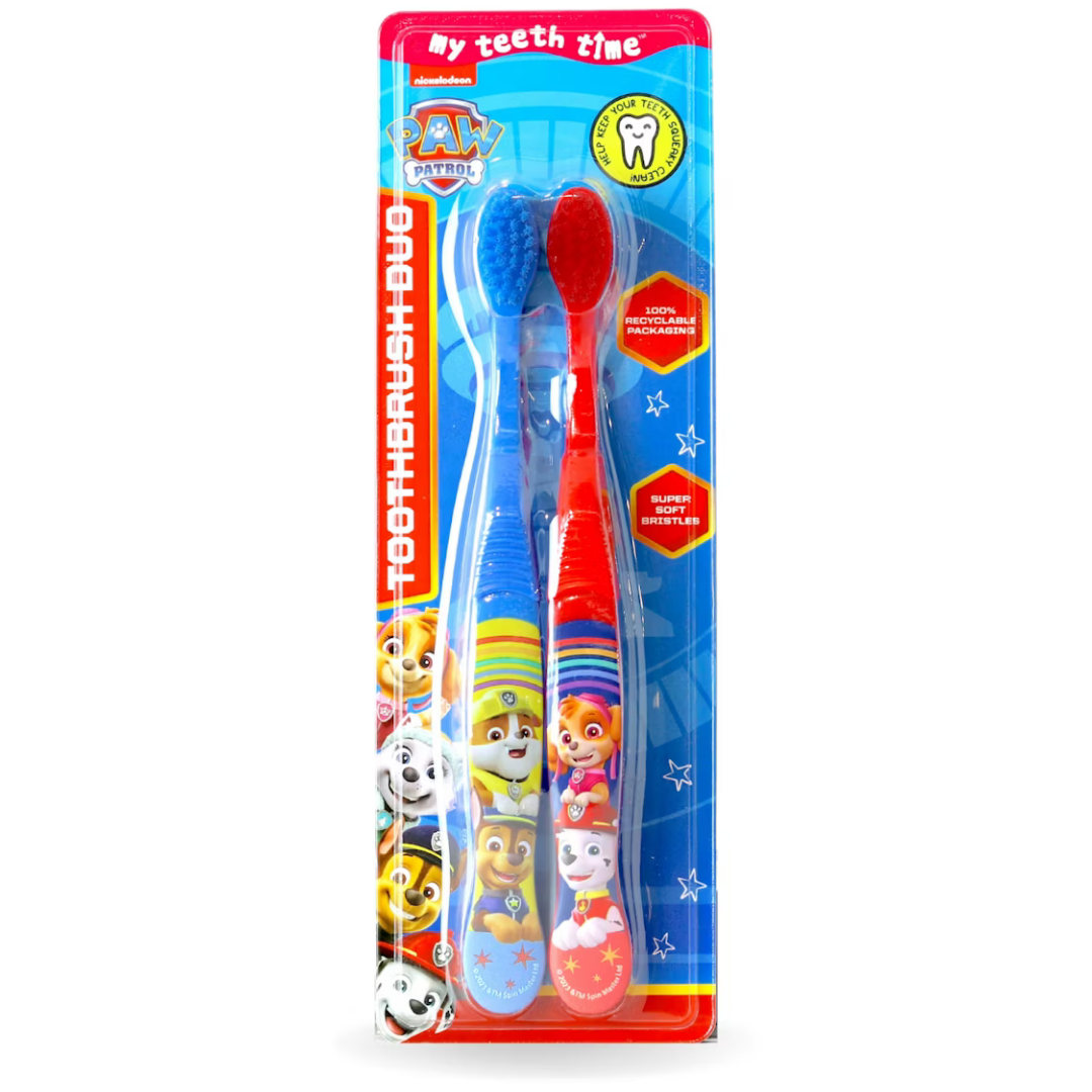 GUM Paw Patrol Kids Toothbrush (2ct) DestGlow