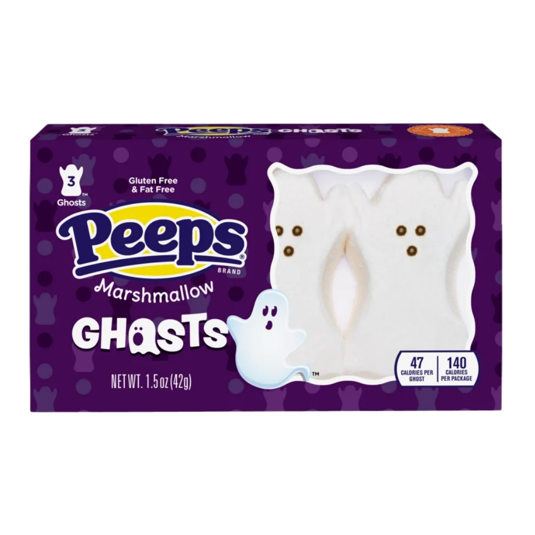 Peeps Ghosts Marshmallow Treats 3ct (1.5oz) by Farmacias Savia