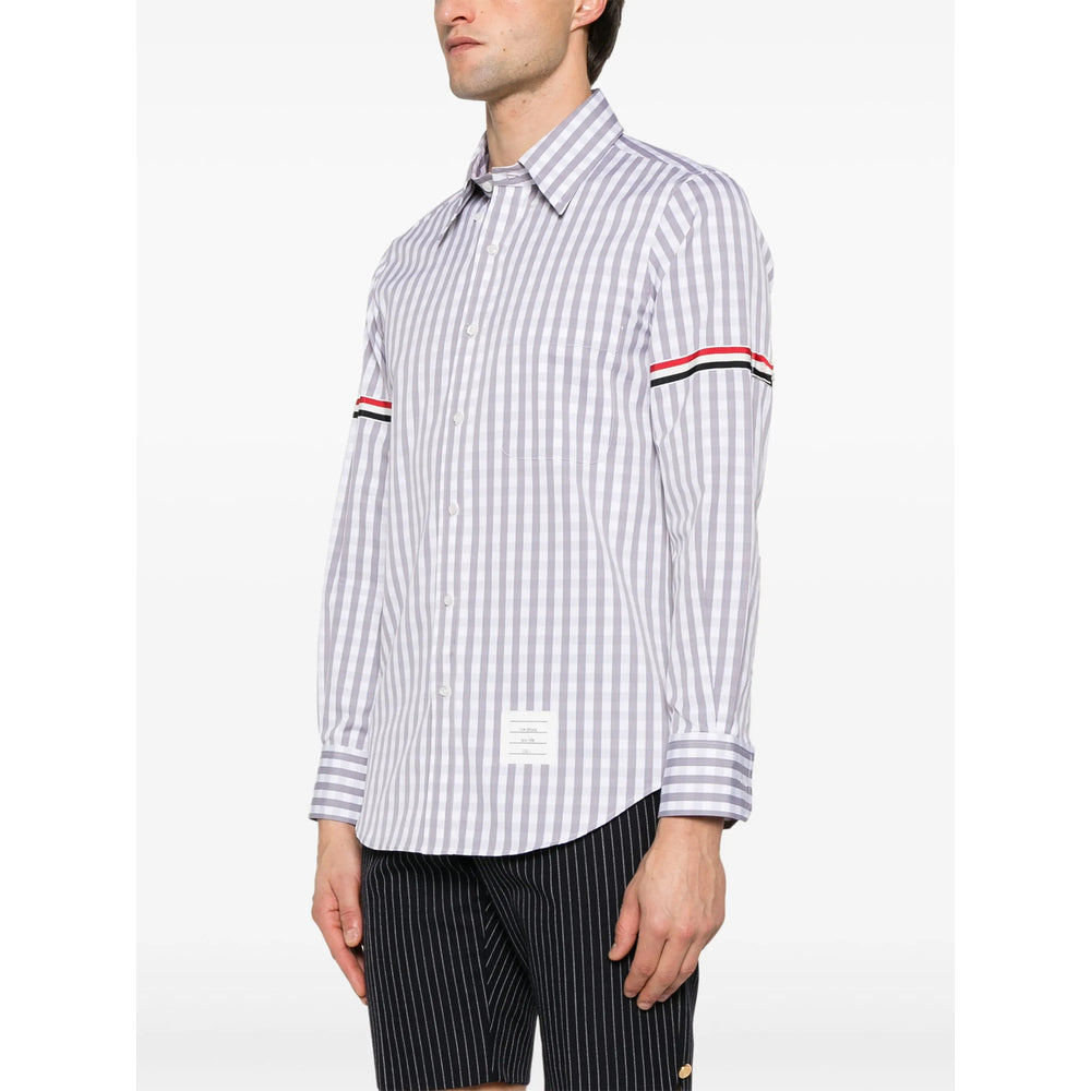 Thom Browne Grey Shirts Men by Luosophy
