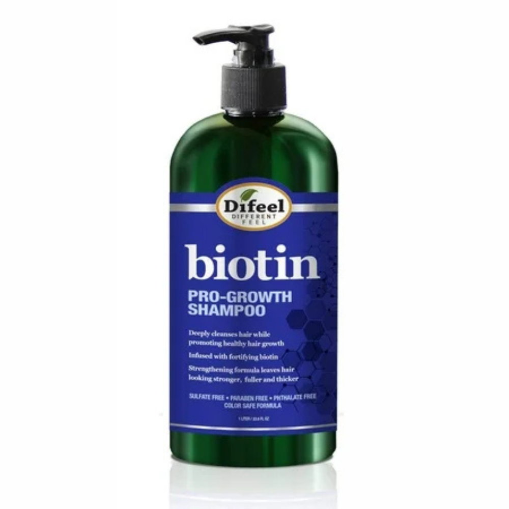 Difeel Pro-Growth Biotin Shampoo (12 oz) DestGlow