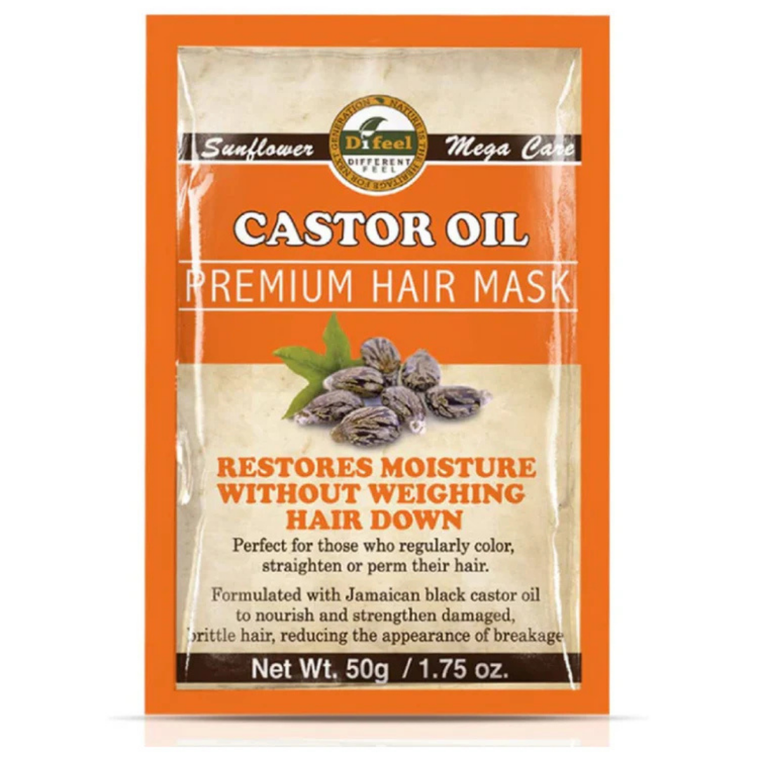 Difeel Castor Oil Premium Hair Mask (1.75oz) DestGlow