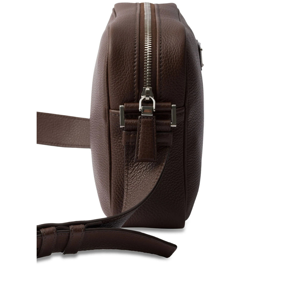Prada Brown Shoulder Bags Men by Luosophy