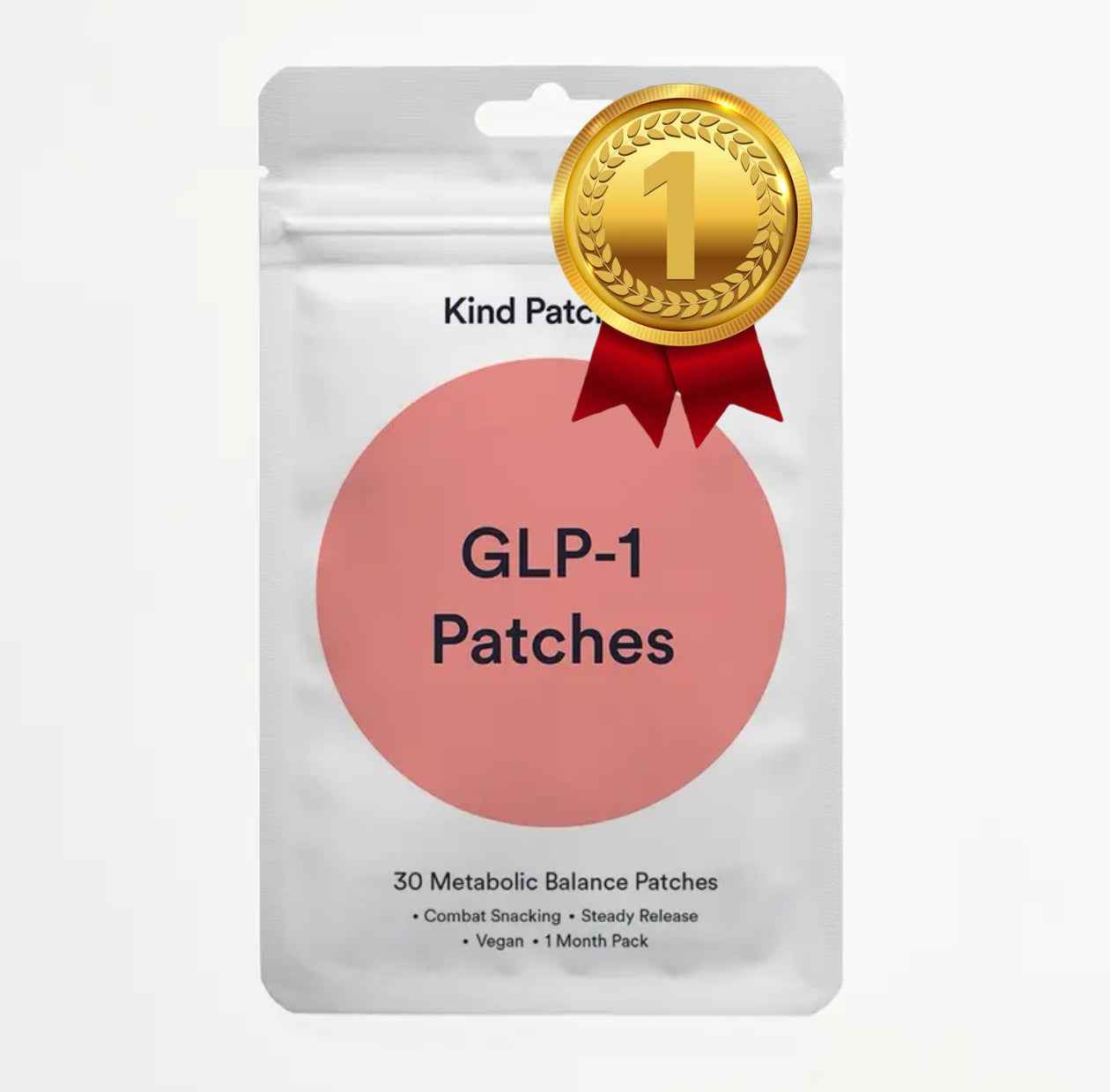 Kind Patches: 30 Metabolic Balance Patches, Berberine, Steady Release, Vegan, 1 Month Pack