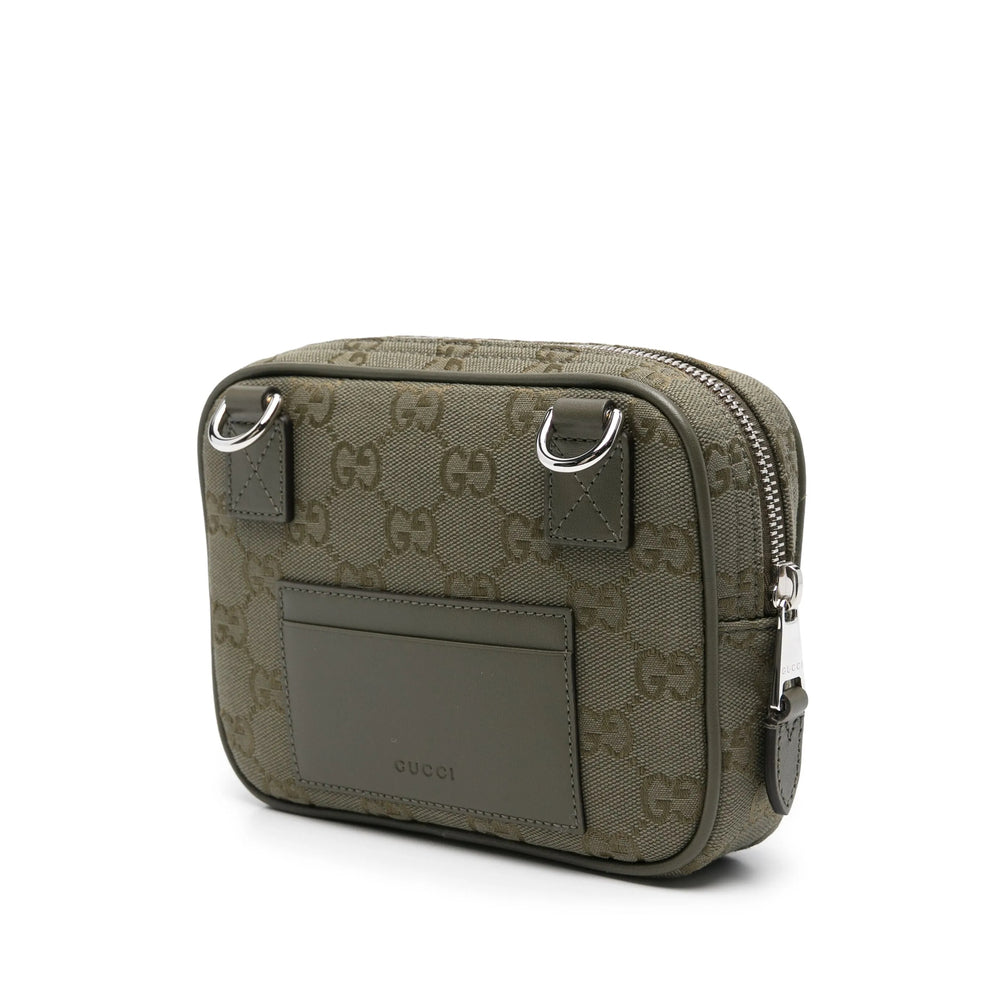 Gucci Green Messenger Bags Men by Luosophy