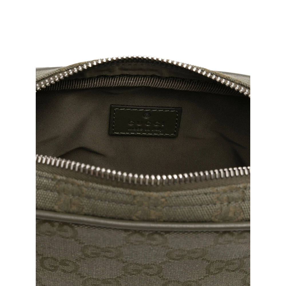 Gucci Green Messenger Bags Men by Luosophy
