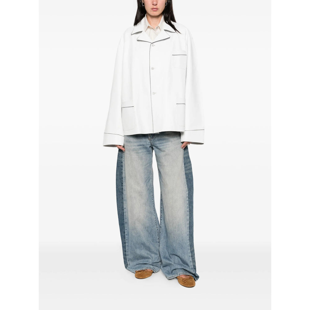 Prada White Jackets - Oversized Jackets Women by Luosophy