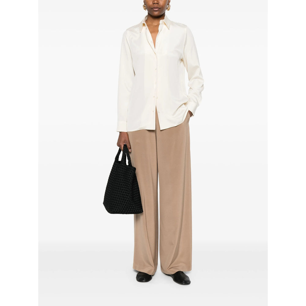 Max Mara Brown Trousers - Palazzo Pants Women by Luosophy