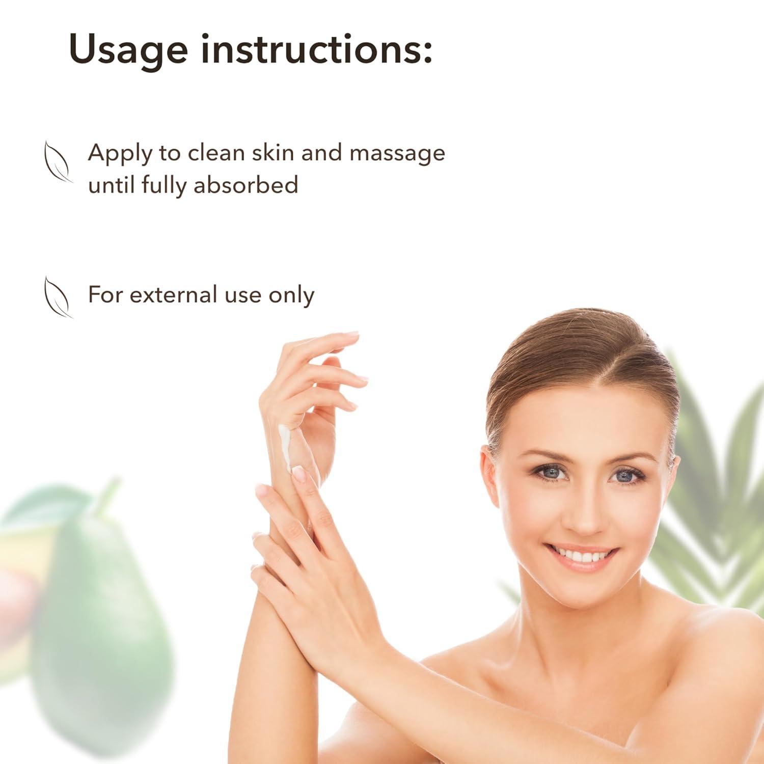 Hand Cream Deep Nutrition Organic Avocado by Damask Rose
