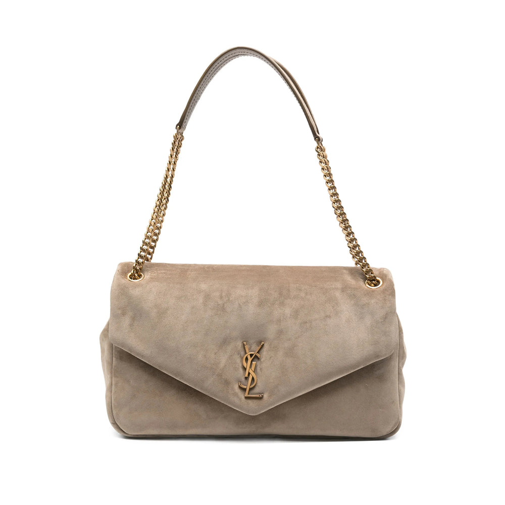 Saint Laurent Neutrals Shoulder Bags Women by Luosophy