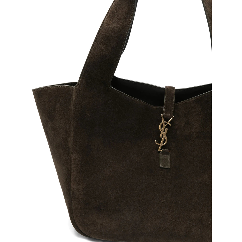Saint Laurent Brown Tote Bags Women by Luosophy