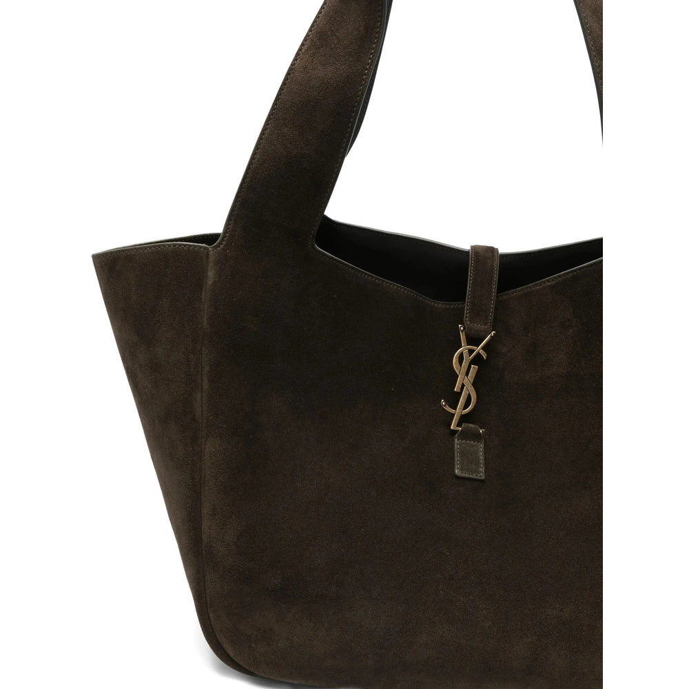 Saint Laurent Brown Tote Bags Women by Luosophy