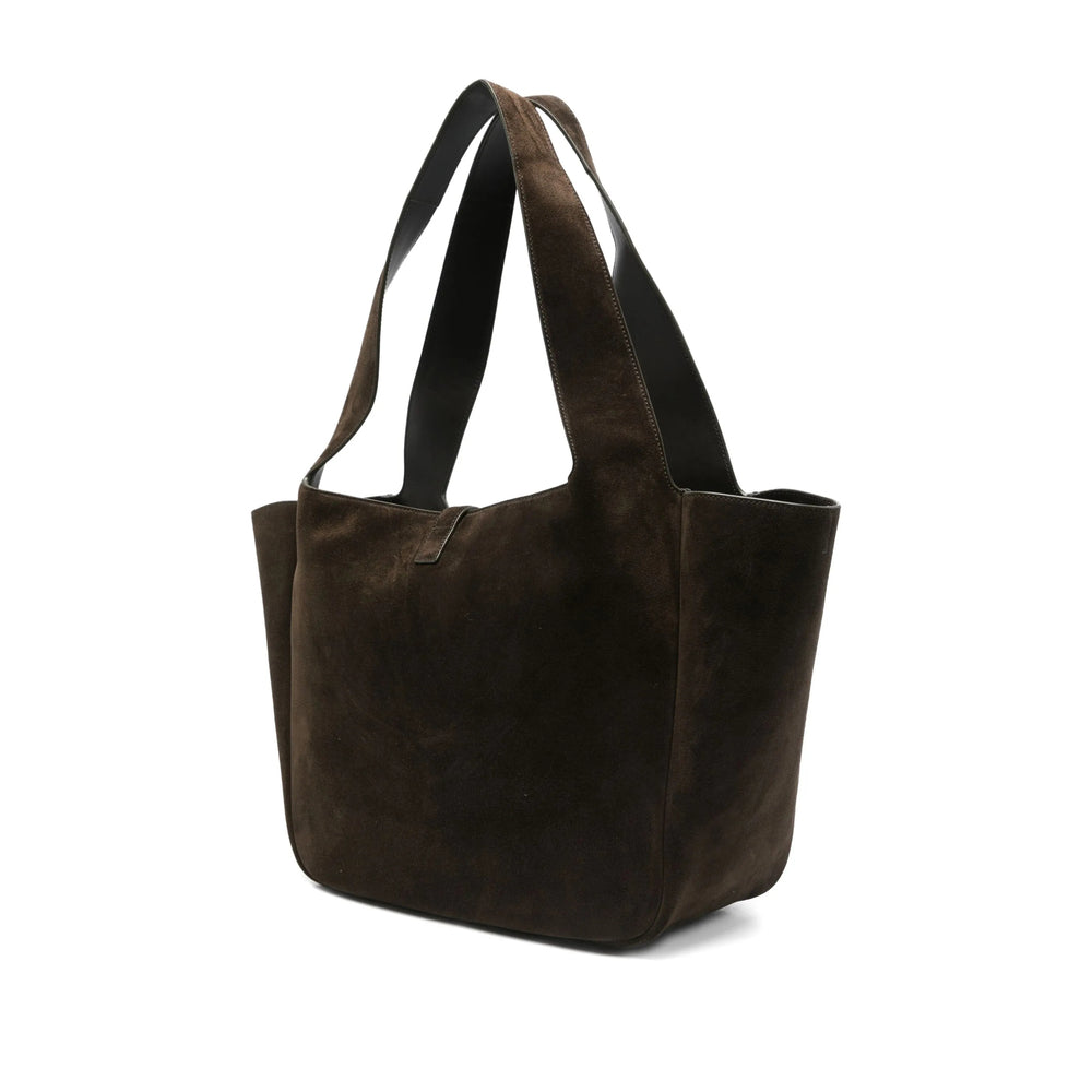 Saint Laurent Brown Tote Bags Women by Luosophy
