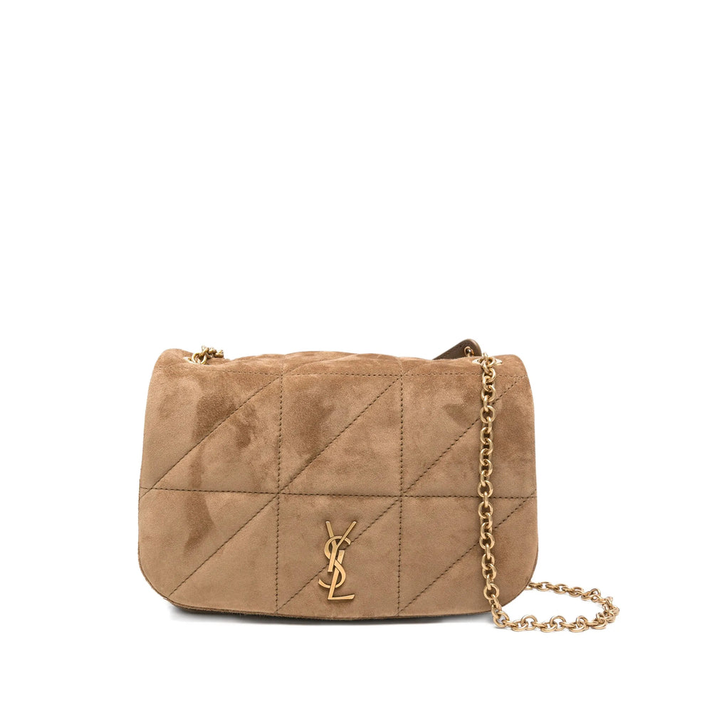 Saint Laurent Brown Shoulder Bags Women by Luosophy