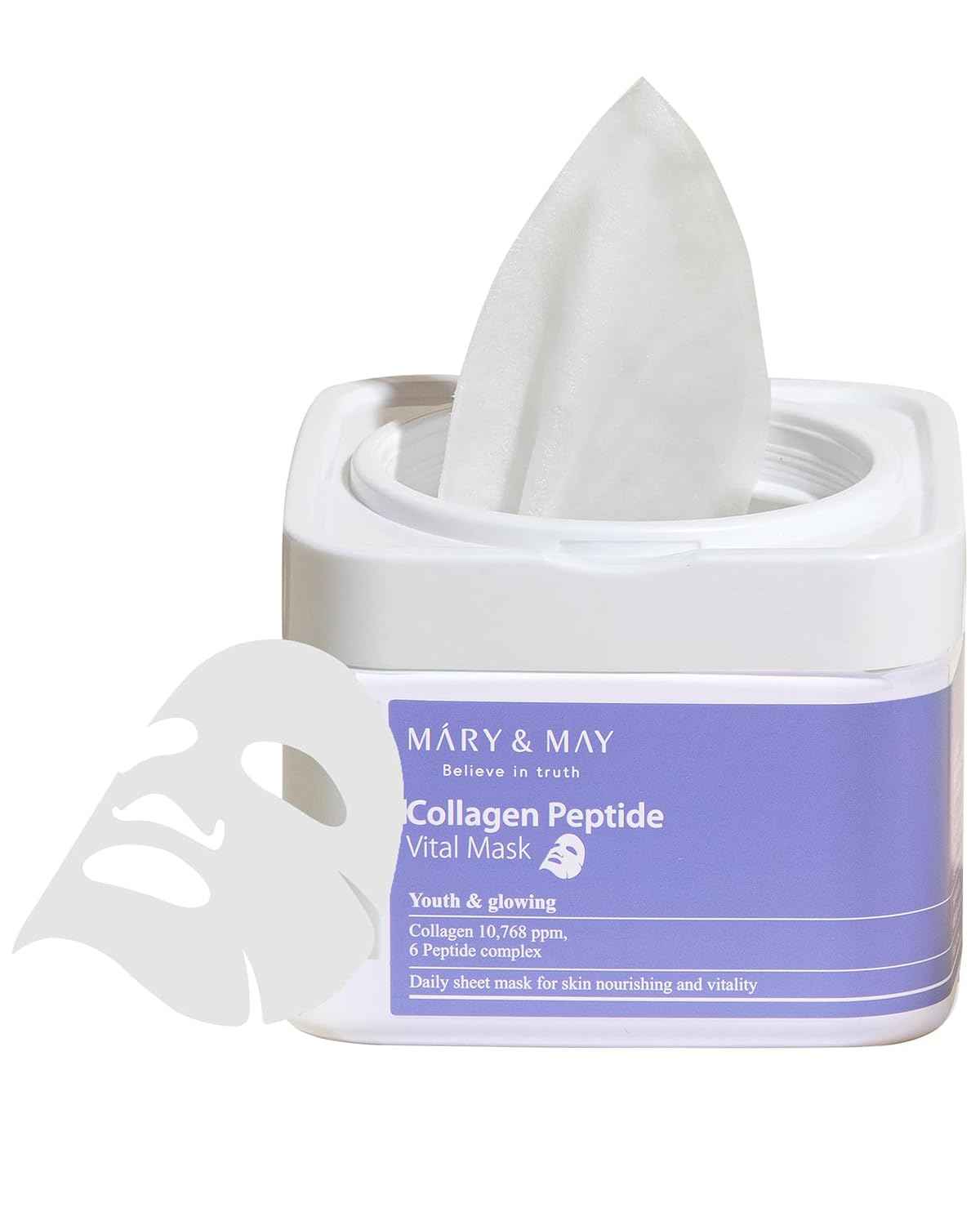 Mary & May Collagen Peptide Vital Mask