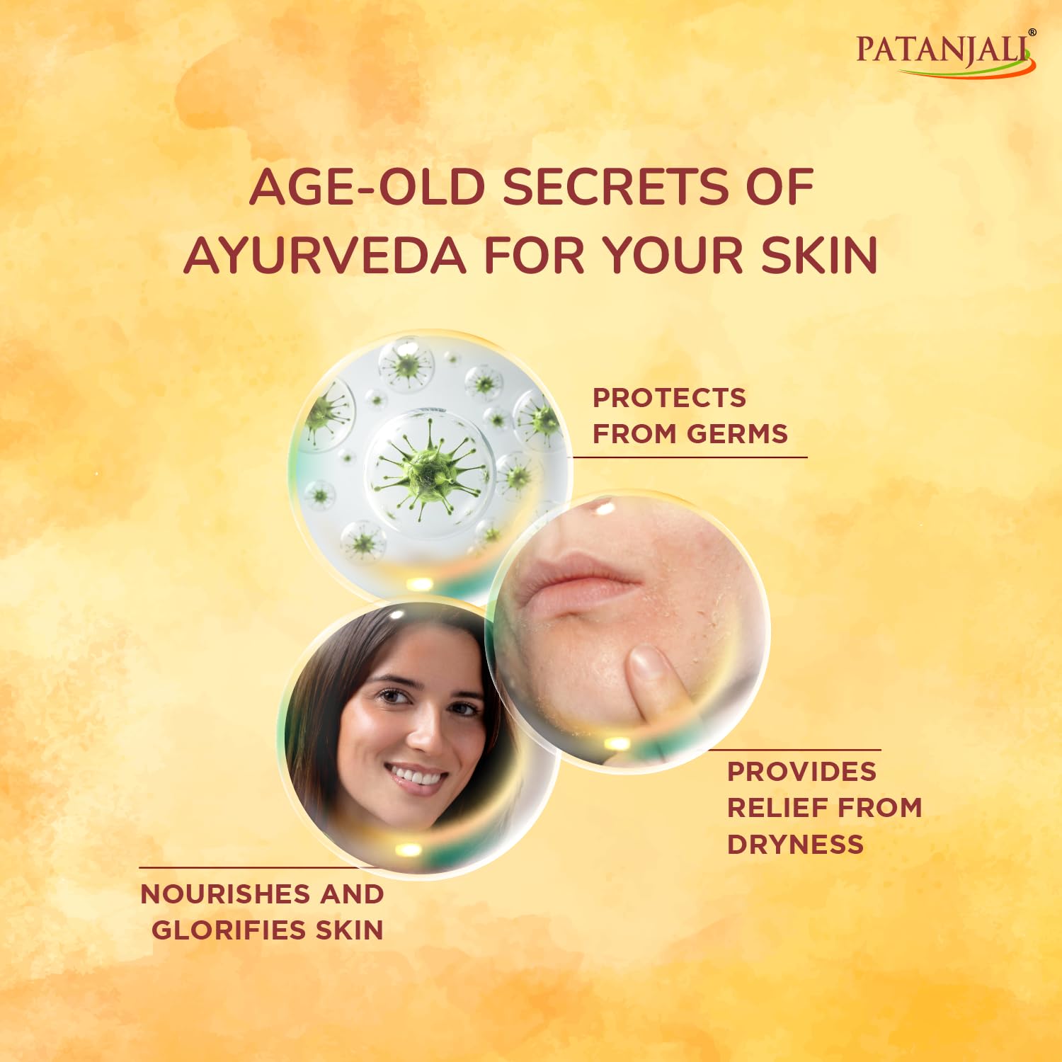 Patanjali Haldi Chandan Kanti Body Cleanser