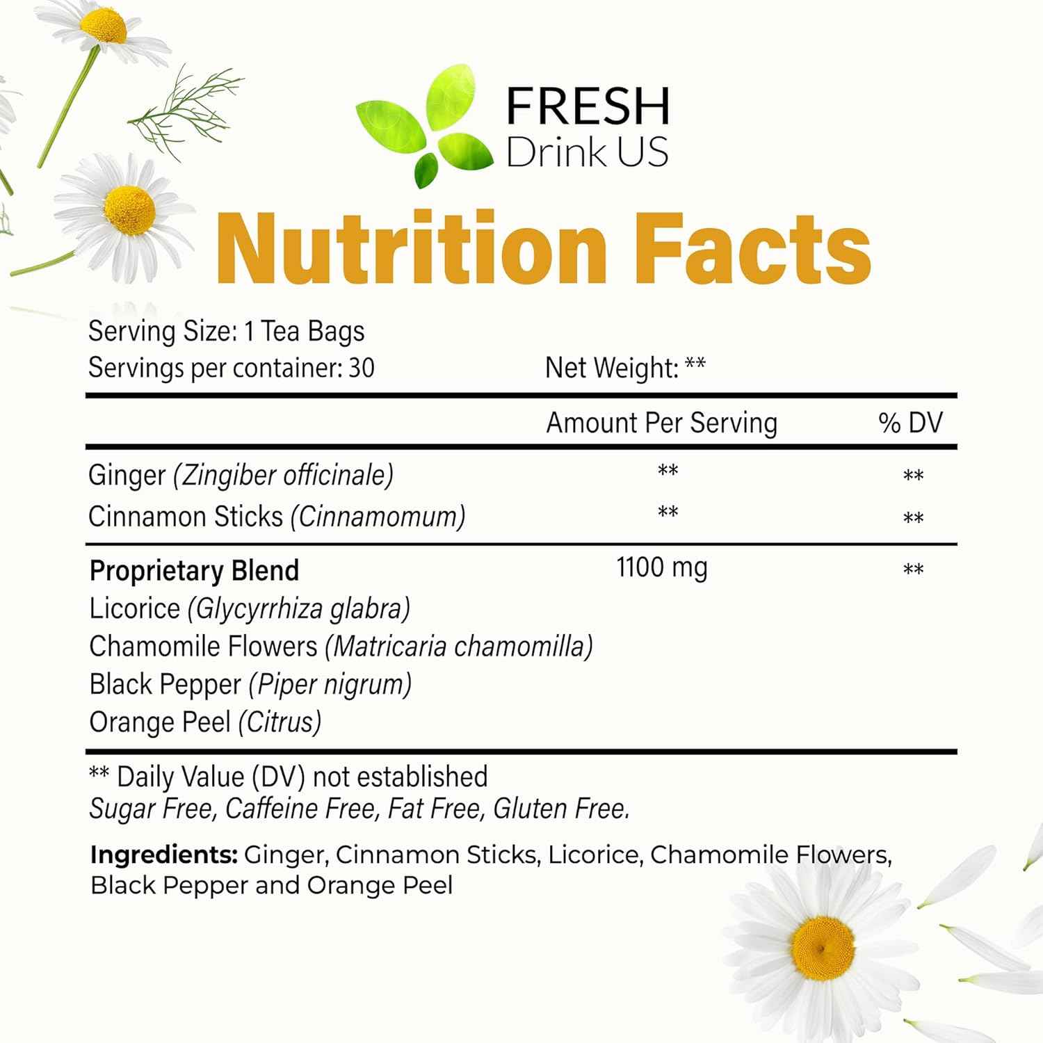 Premium Immune Support Herbal Tea Bags