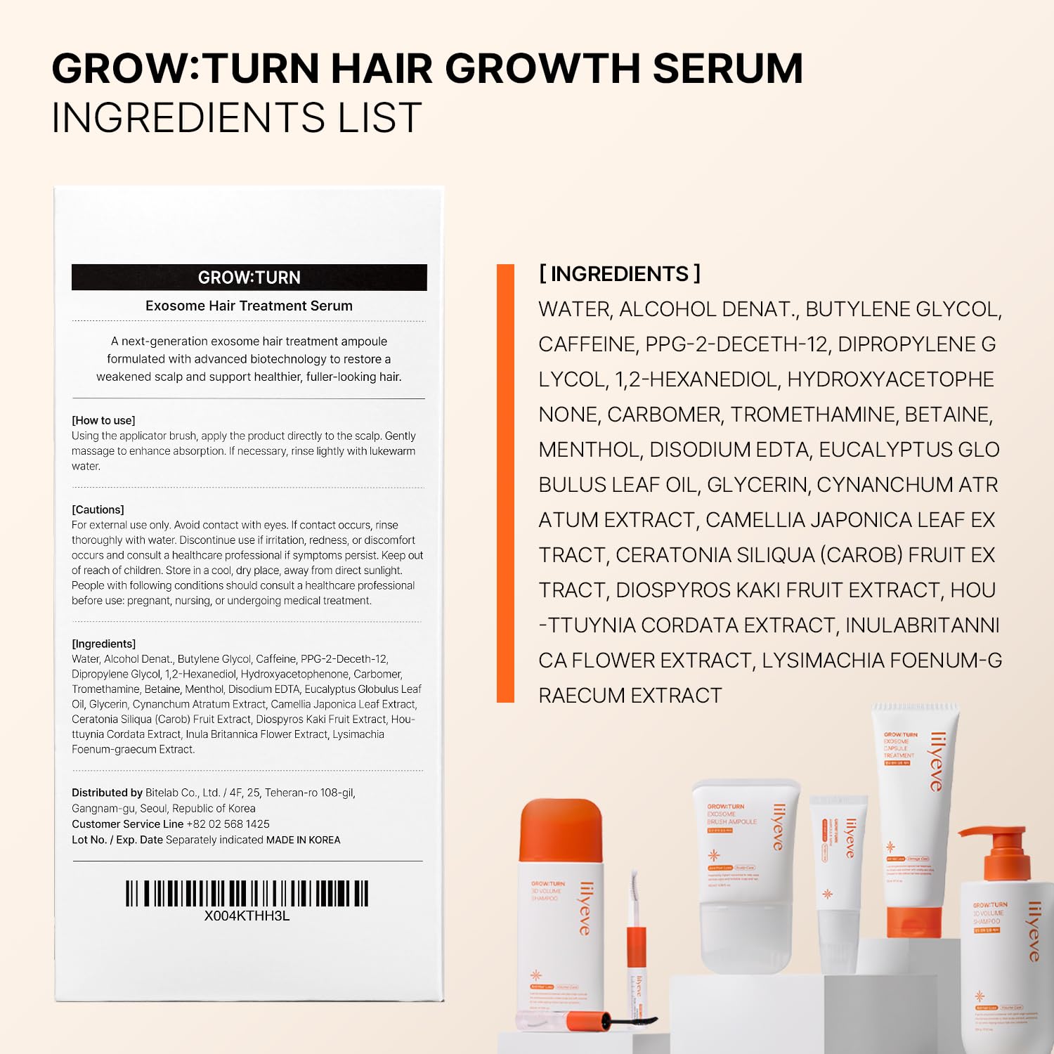 Lilyeve Grow Turn Exosome Brush Ampoule by AsiaBeautyMall