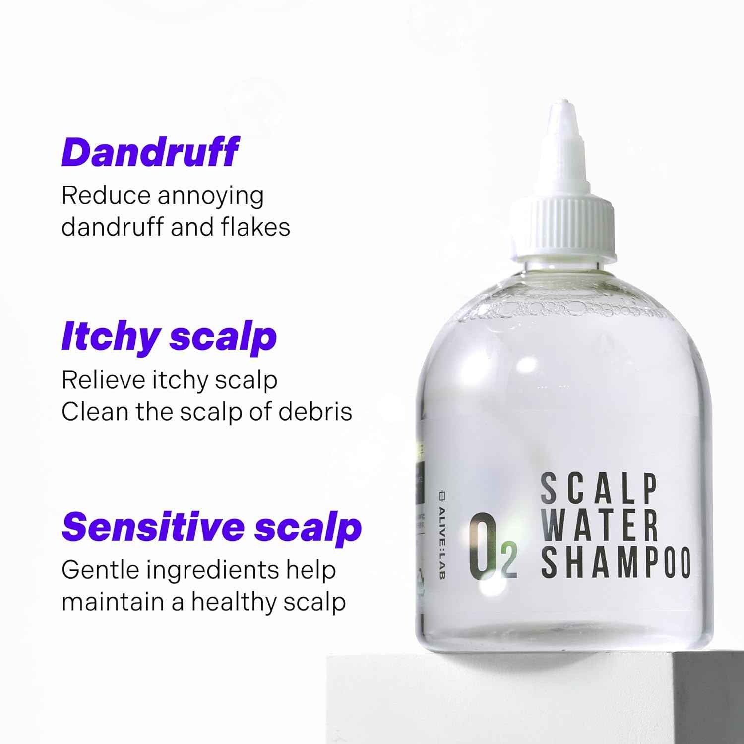 ALIVE:LAB O2 Scalp Water Shampoo