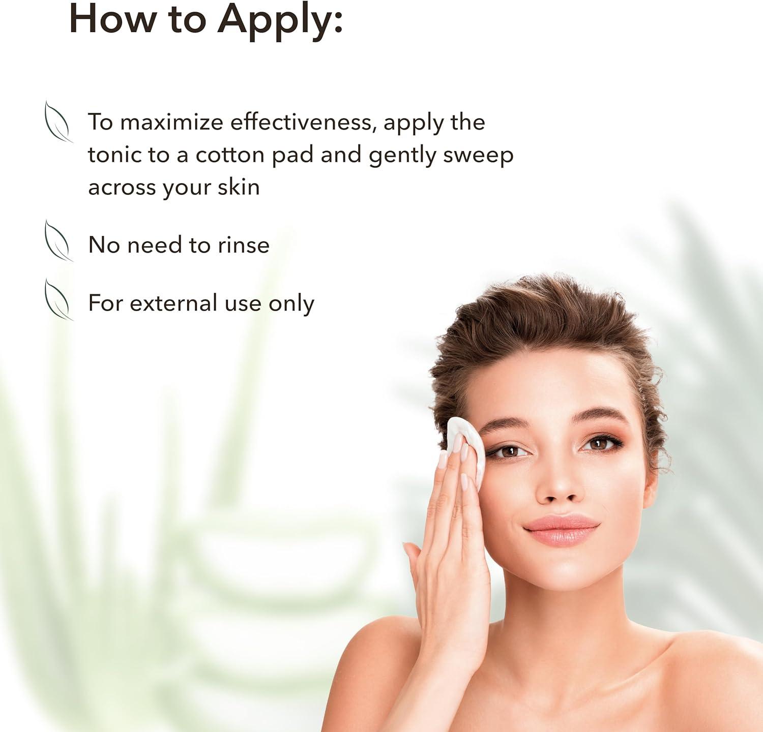 x-Facial Tonic Intense Hydration Organic Aloe Vera by Damask Rose