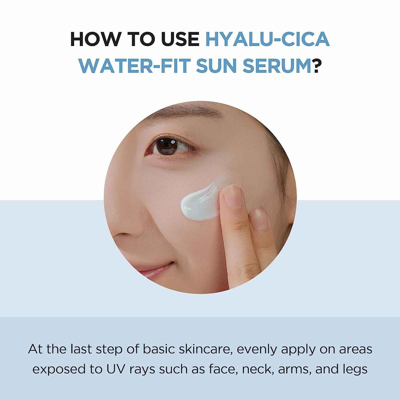SKIN1004 Madagascar Centella Hyalu-Cica Water-Fit Sun Serum SPF50+ PA++++
