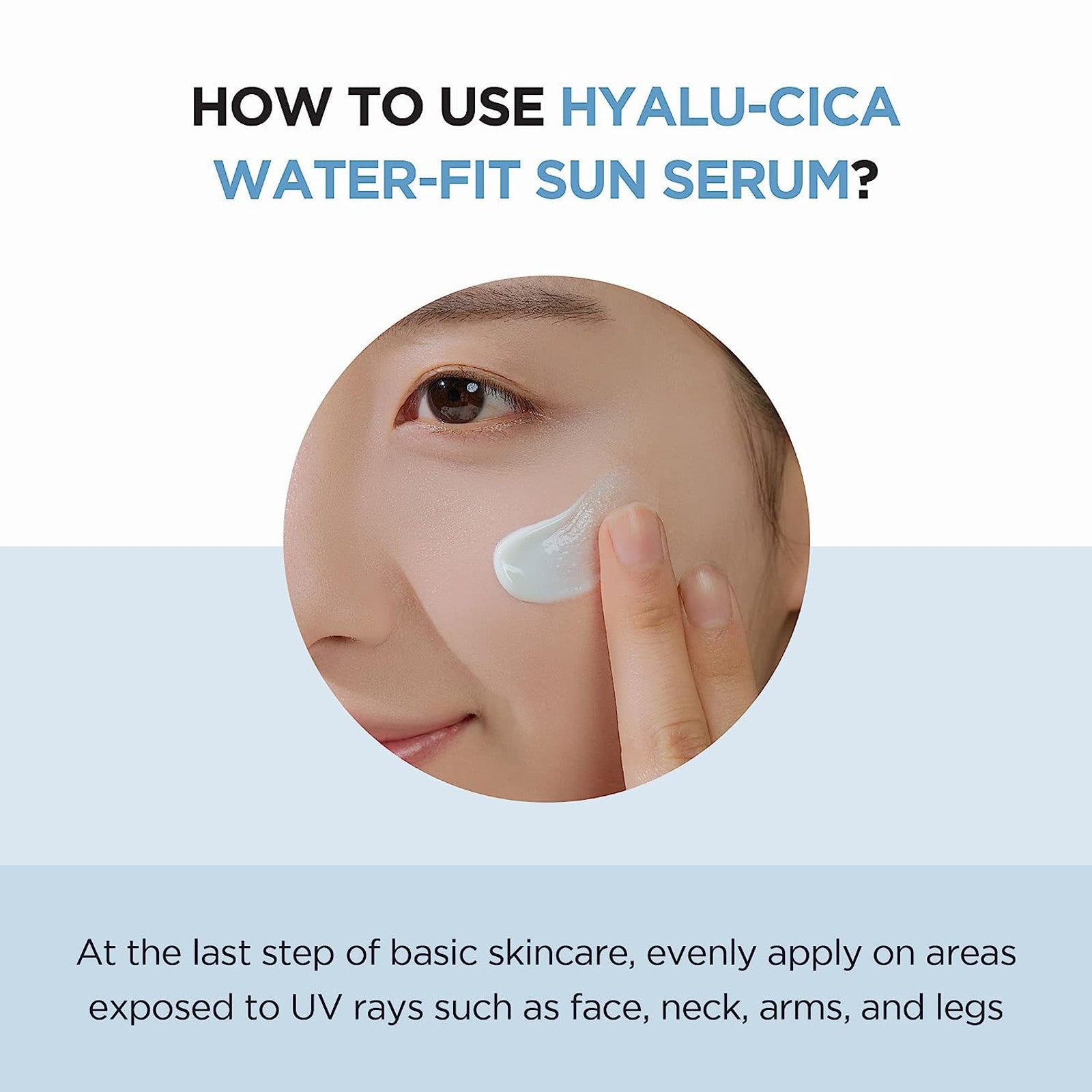 SKIN1004 Madagascar Centella Hyalu-Cica Water-Fit Sun Serum SPF50+ PA++++ (2-Pack) by AsiaBeautyMall