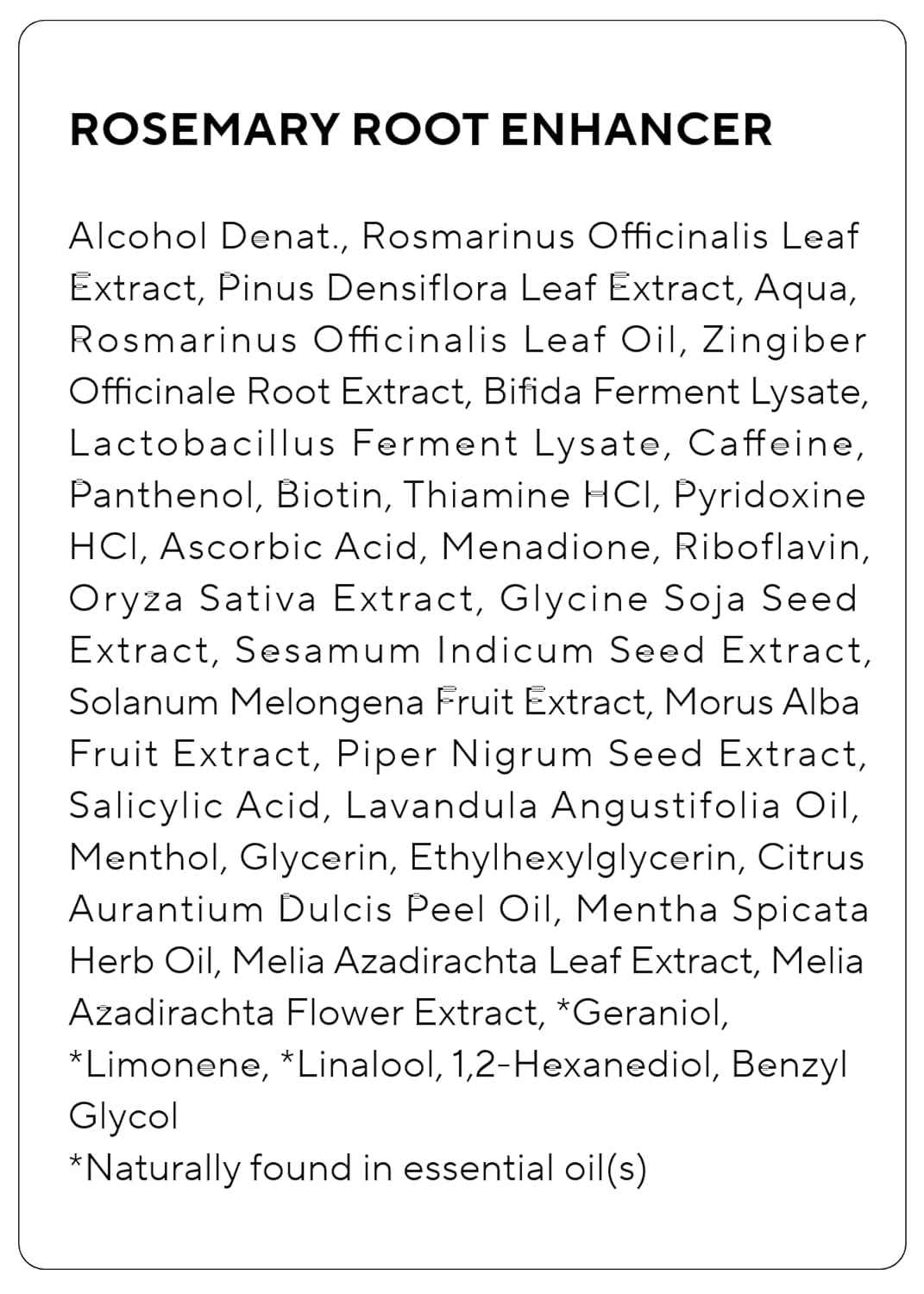 AROMATICA Rosemary Root Enhancer by AsiaBeautyMall