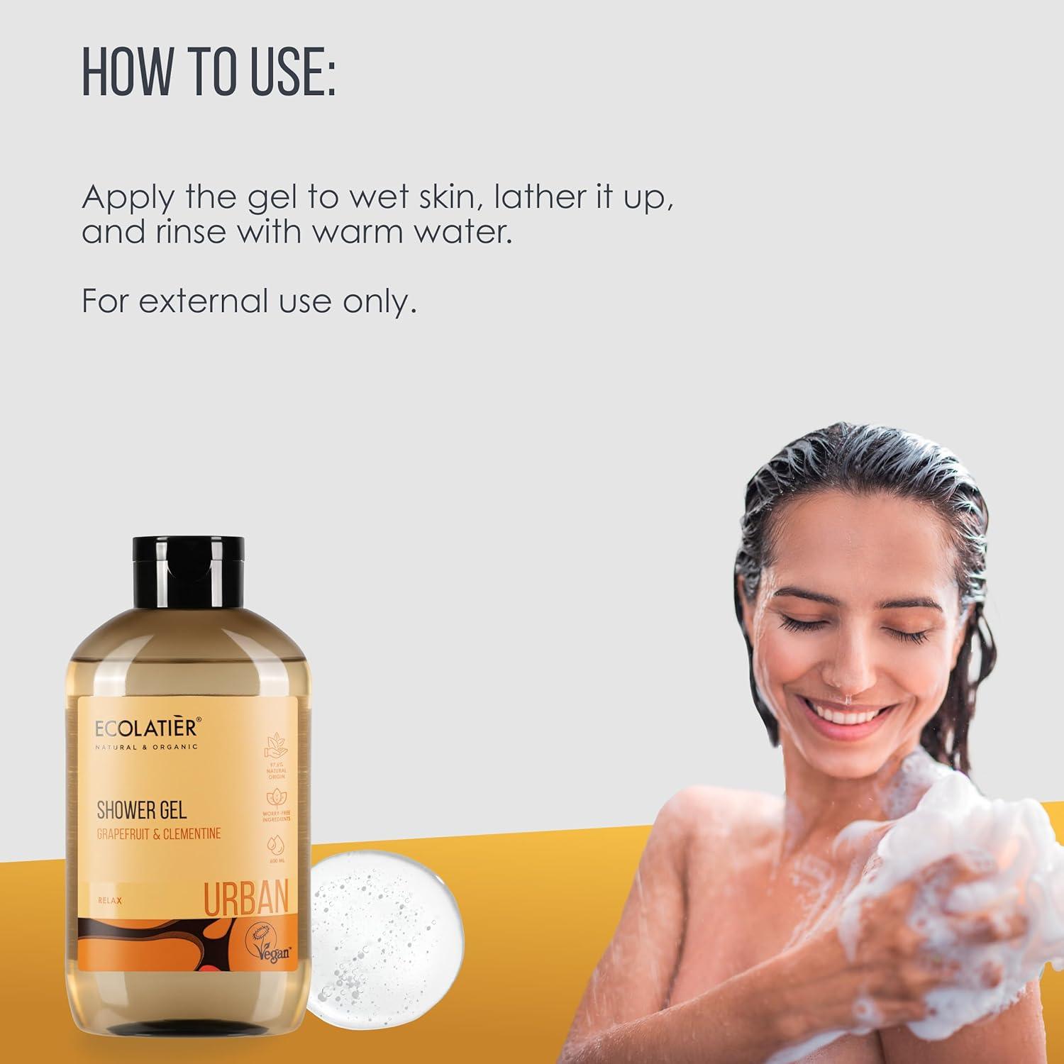 x-Shower Gel Grapefruit & Clementine by Damask Rose