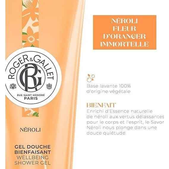 Roger & Gallet Neroli Shower Gel 6.7 oz