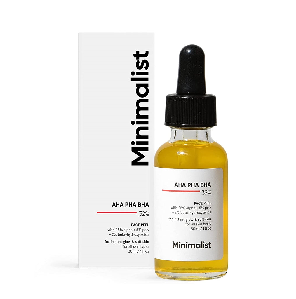 Minimalist 32% AHA PHA BHA Face Peel by Dista