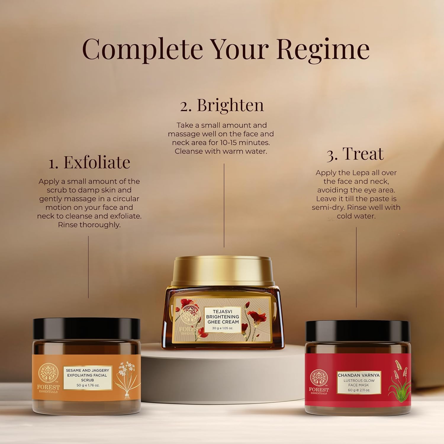 Forest Essentials Nourishing Facial Scrub