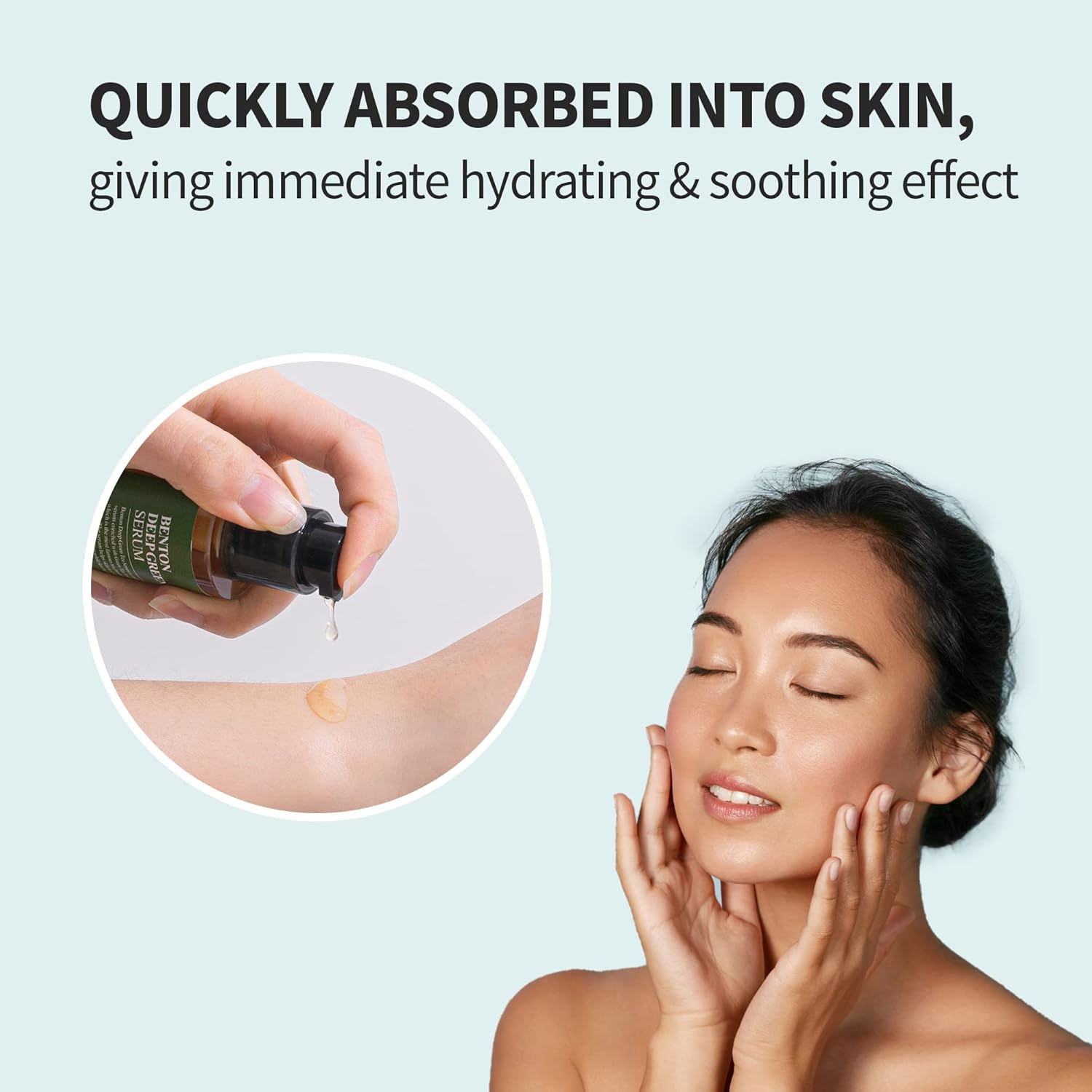 Deep Green Tea Serum 30Ml (1.01 Fl.Oz.)_New - Nourishing & Hydrating Facial Serum for Oily and Sensitive Skin, Skin Soothing by Korean Skin Care