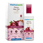 Mamaearth Onion Hair Oil With Onion & Redensyl For Hair Fall Control