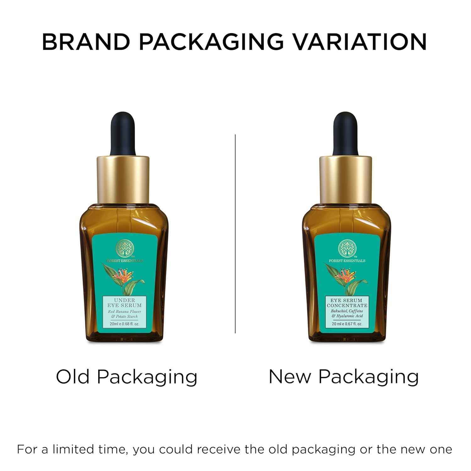 Forest Essentials Under Eye Serum Red Banana Flower & Potato Starch