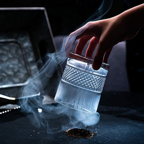 Premium Reserve Crystal Tumbler Set with Cooling Stones