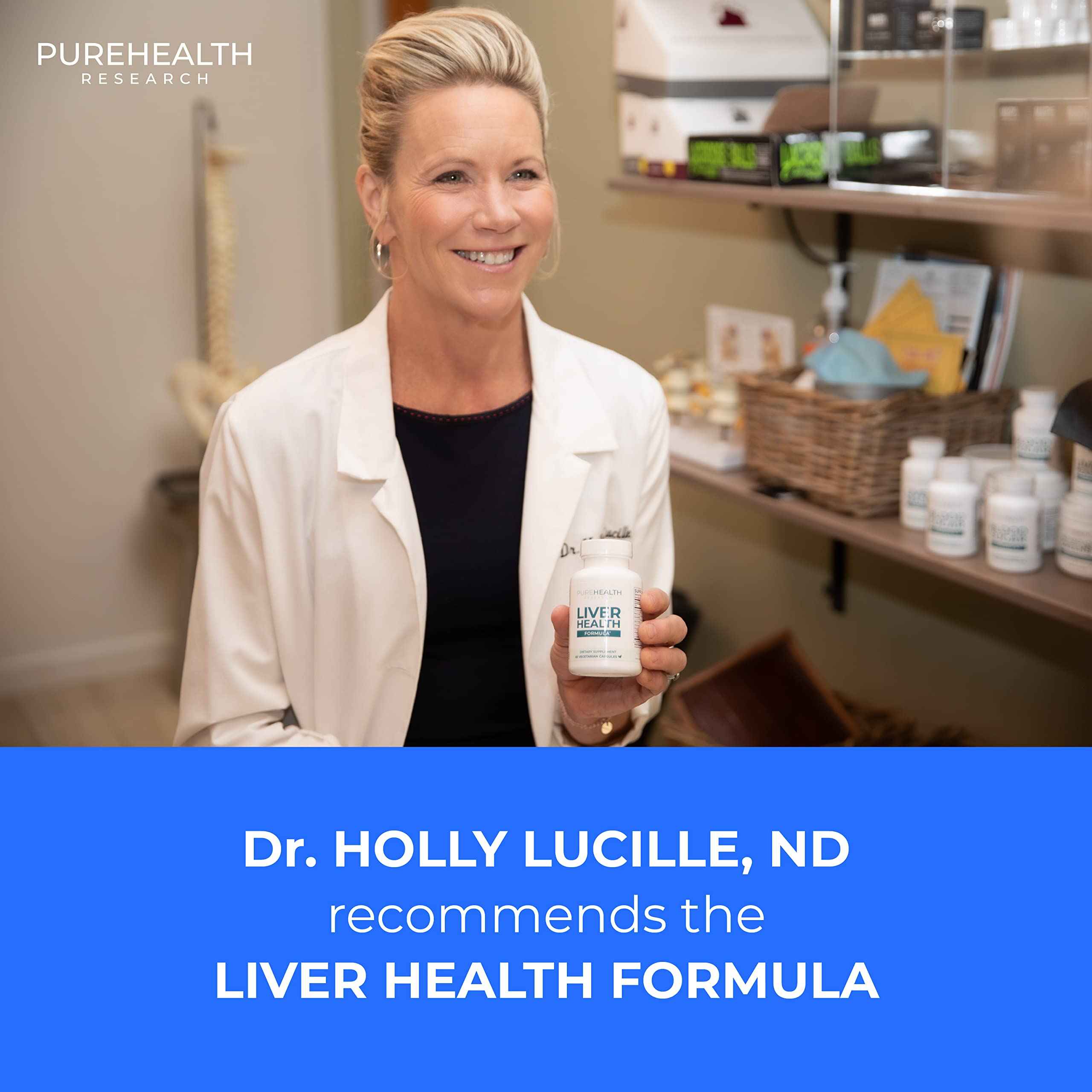 Pure Health Research Liver Health Formula, 60 Vegetarian Capsules