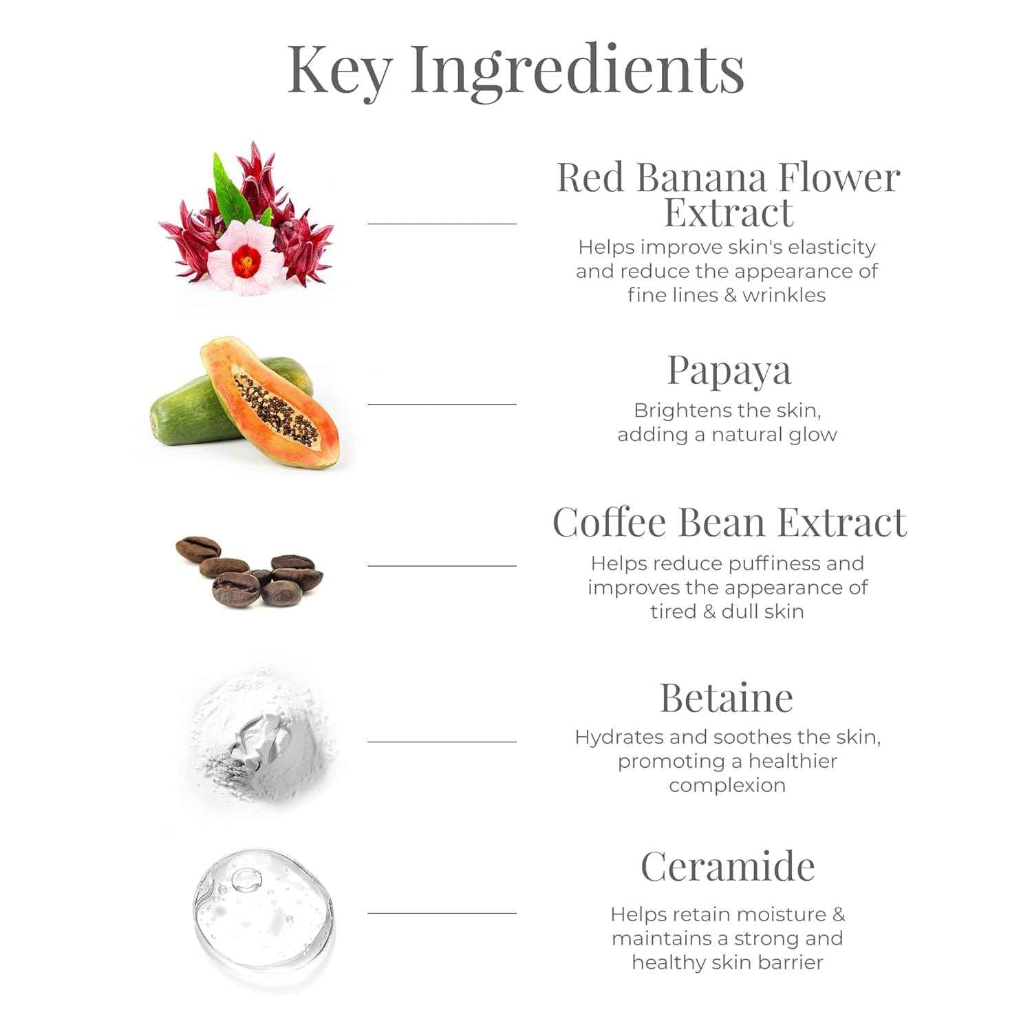 Forest Essentials Under Eye Serum Red Banana Flower & Potato Starch