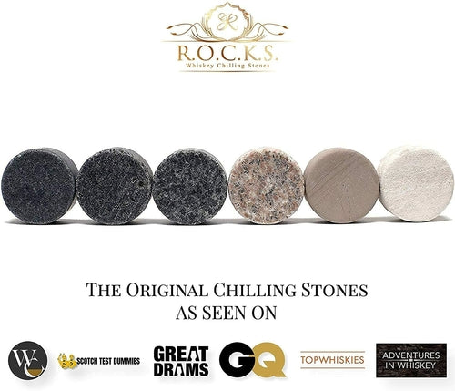 Premium Crystal Glass & Granite Stone Set - Reserve Edition