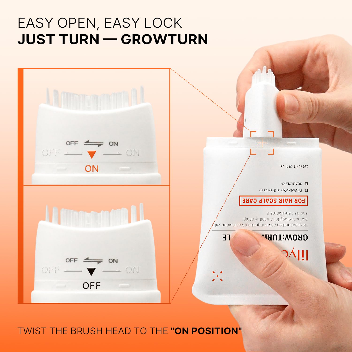 Lilyeve Grow Turn Exosome Brush Ampoule by AsiaBeautyMall