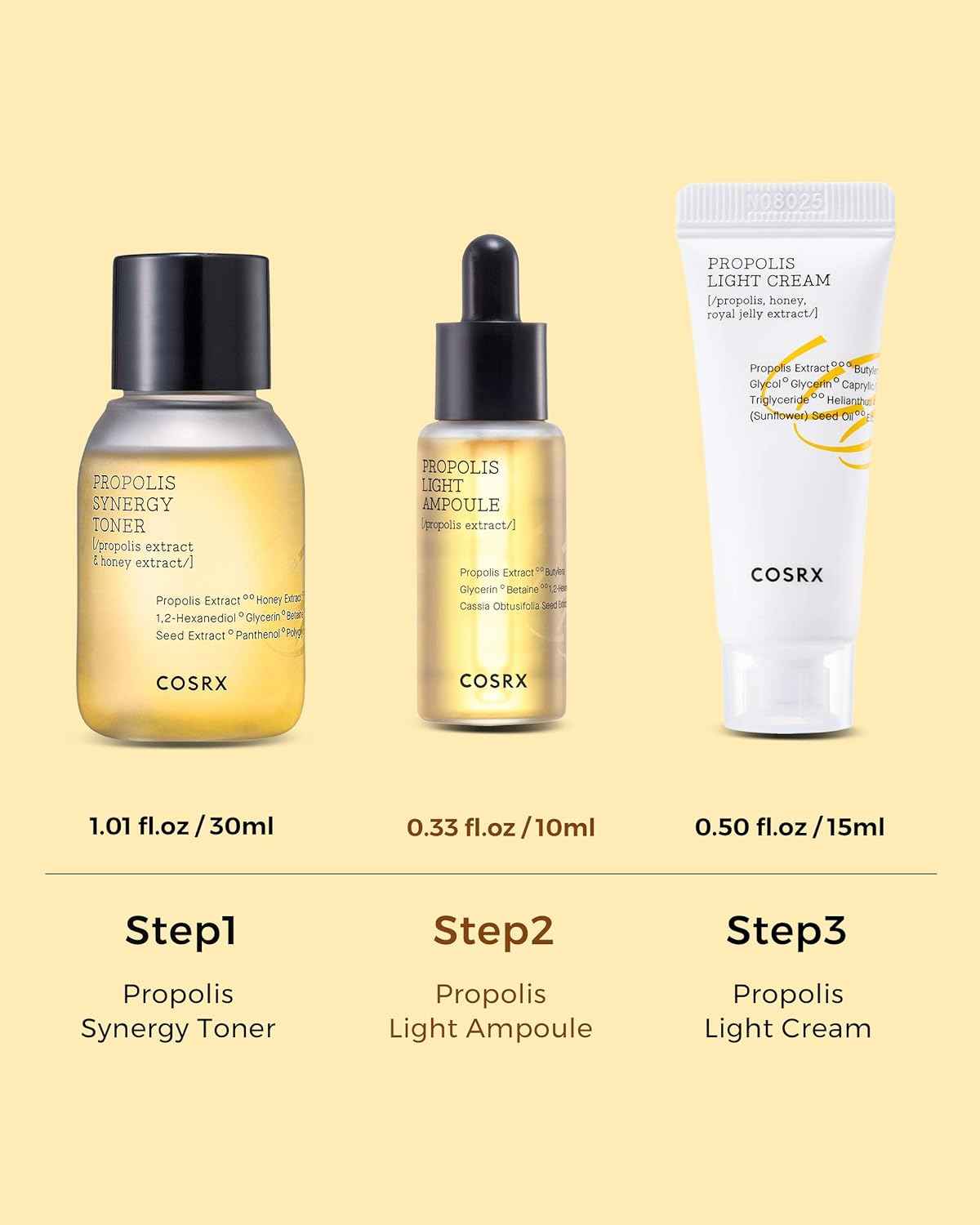 Cosrx Honey Glow Kit