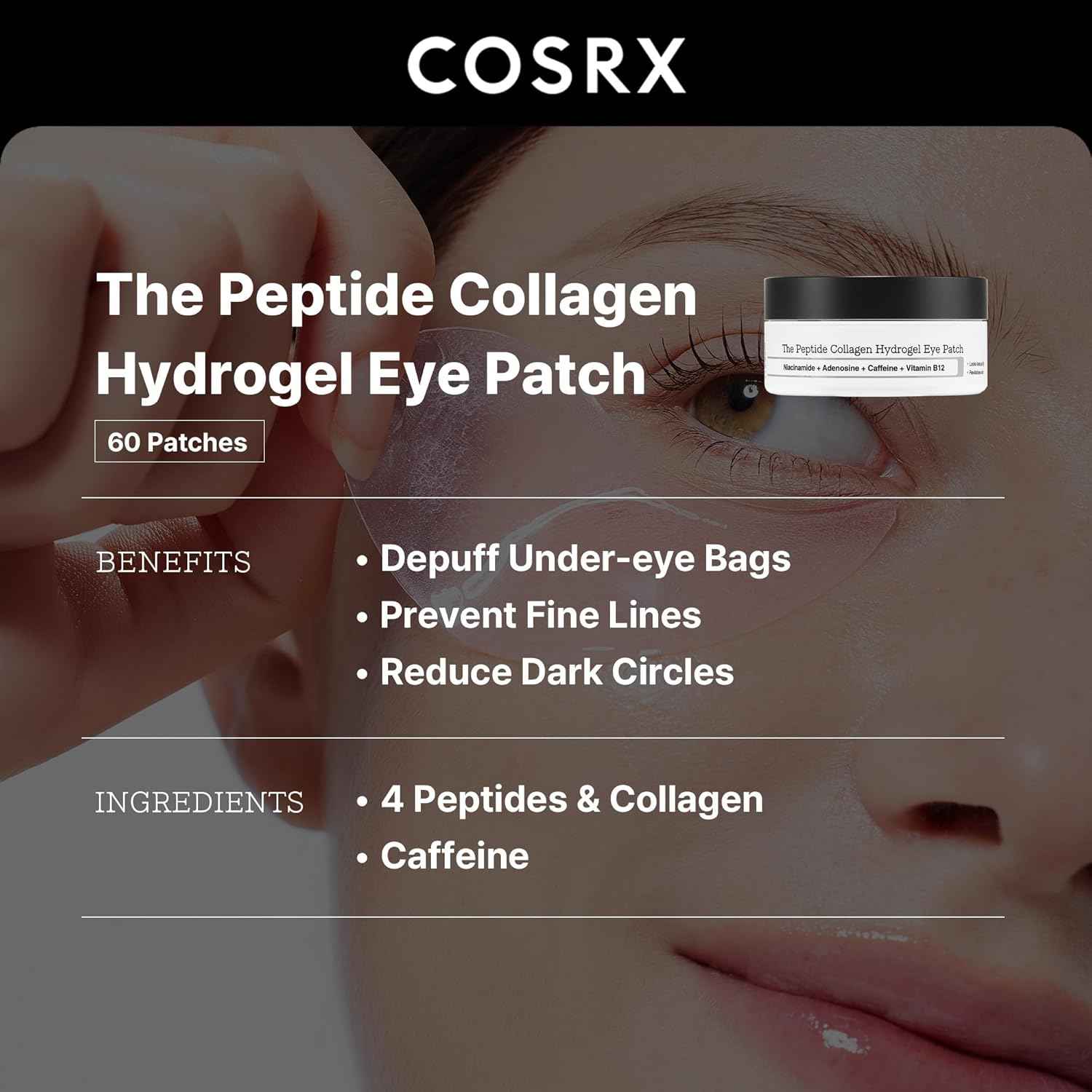 Cosrx The Peptide Collagen Hydrogel Eye Patch