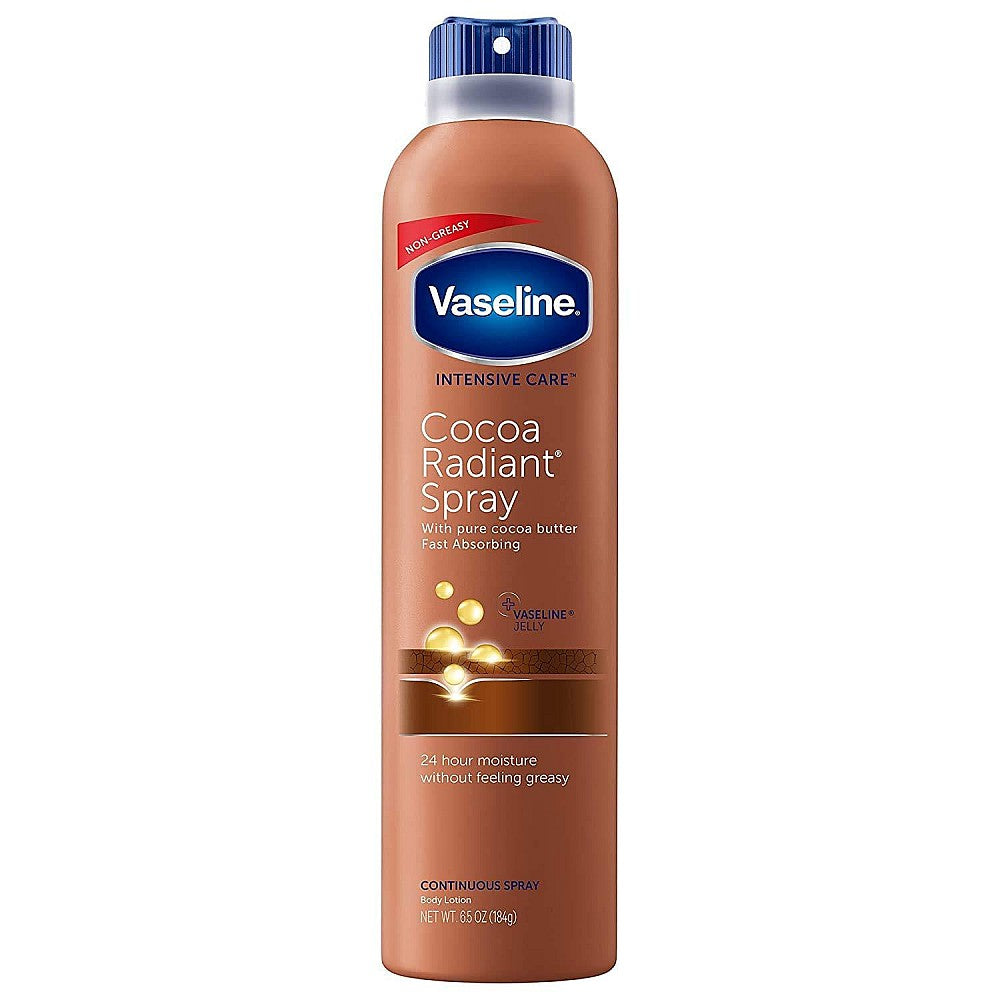 Vaseline Spray Go Cocoa Radiant 6.5oz by Pasteur Pharmacy