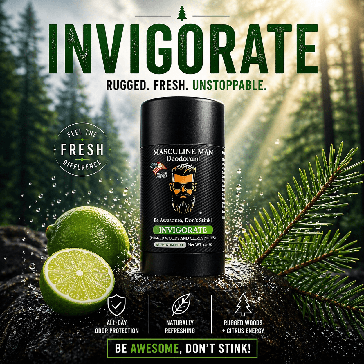 INVIGORATE (2 Pack) by Masculine Man