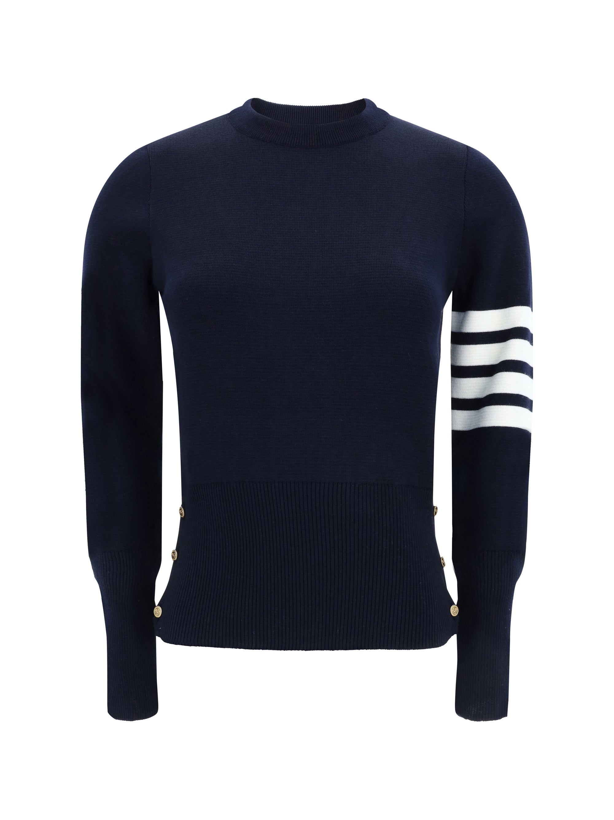 Thom Browne Women Virgin Wool Sweater by Luosophy