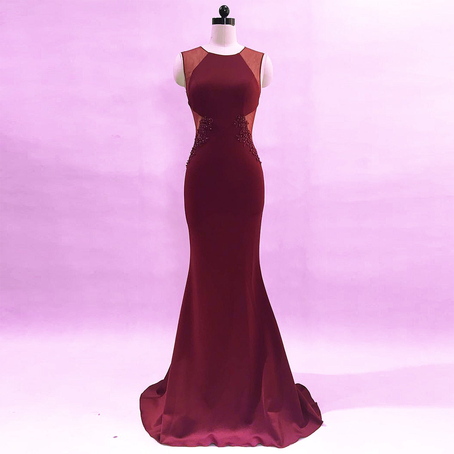 Evening Dress Women Cocktail Host Slim Fit Elegant Five Colors Party Dress Maxi Dress by Ragazza